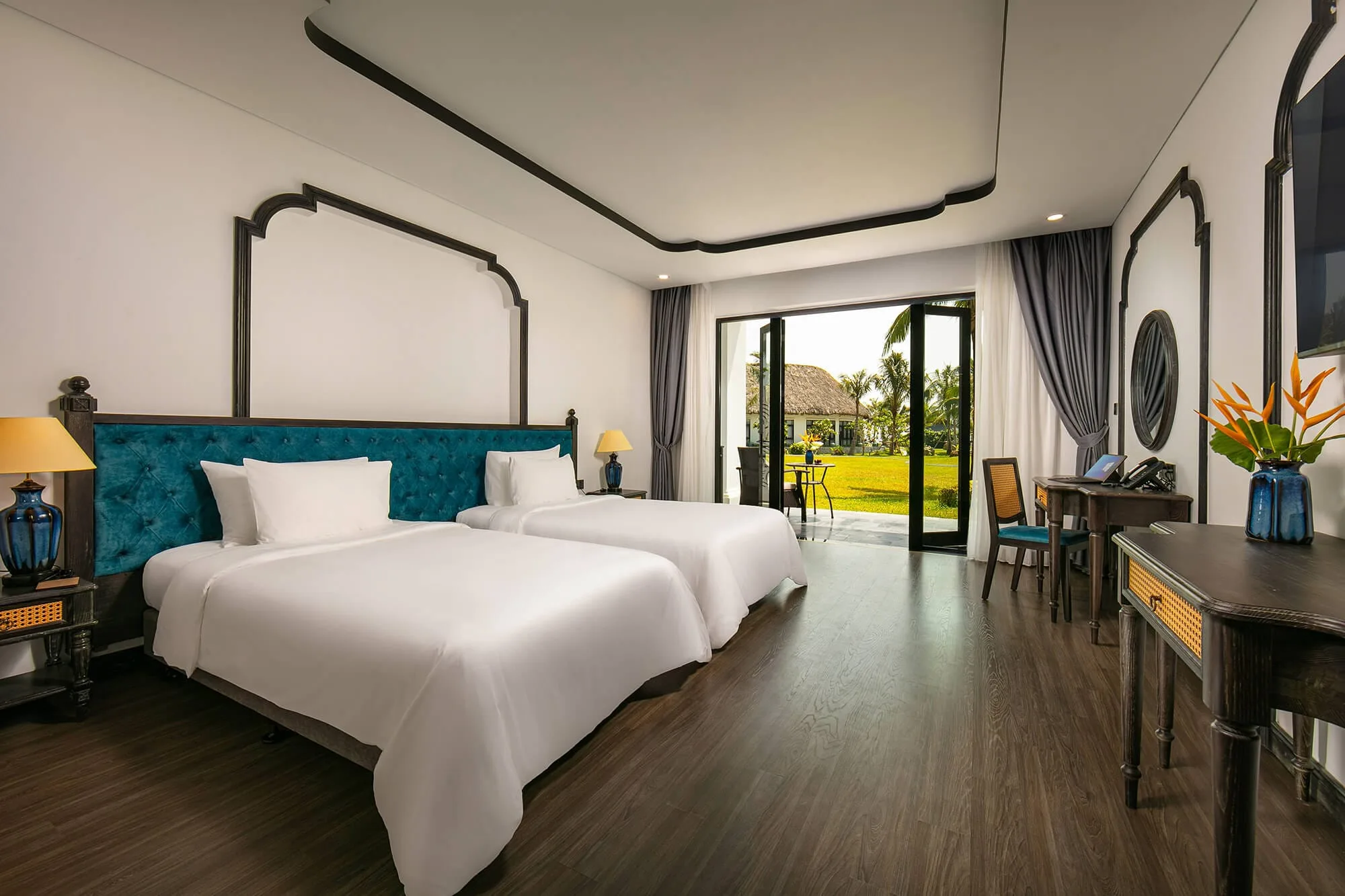 Deluxe room blisshoi an beach resort & wellness