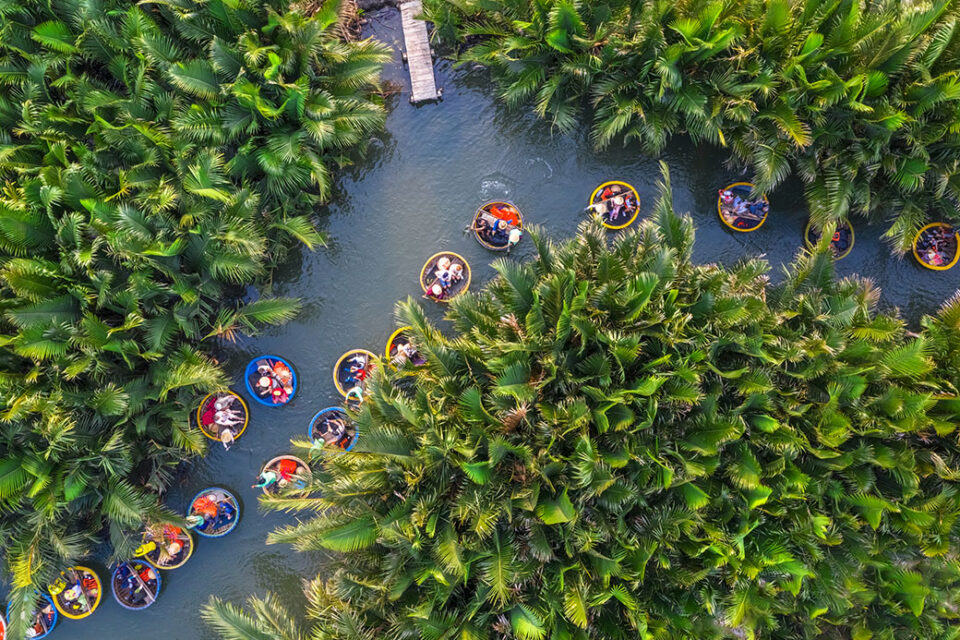 Tour thuyền thúng rừng dừa