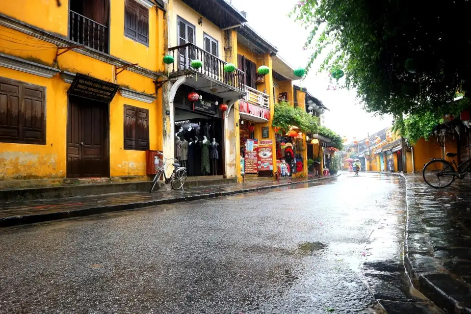 Visit Hoi An in the rainy season to avoid crowds