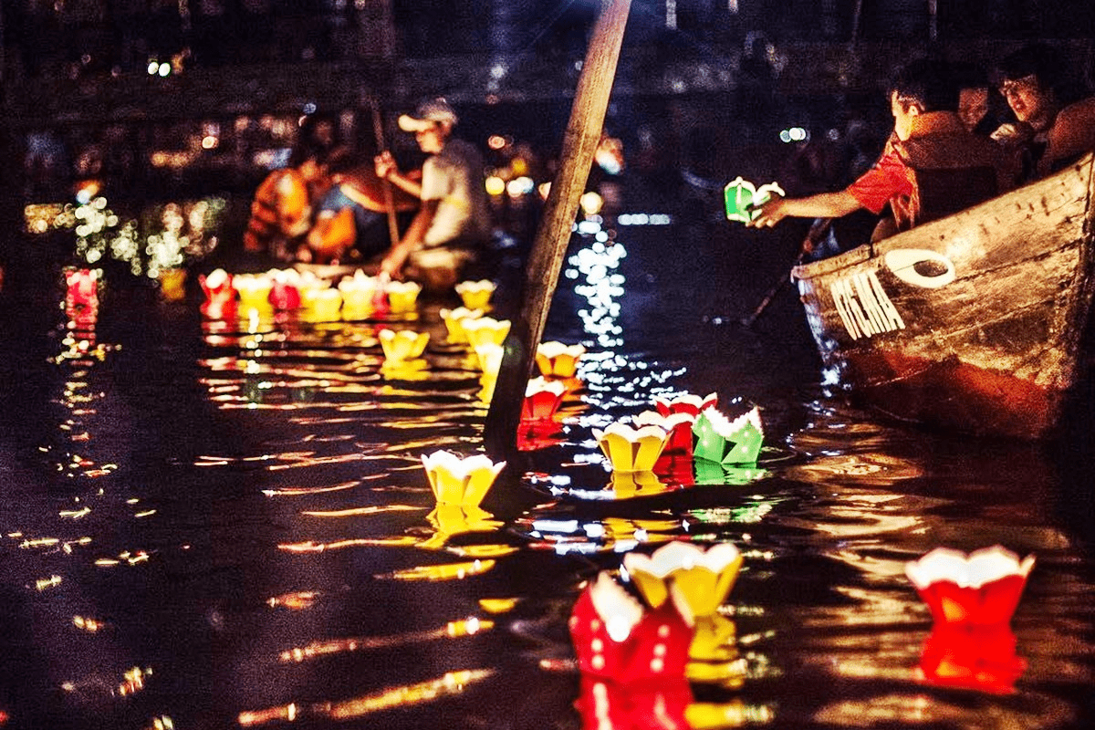 Floating lanterns