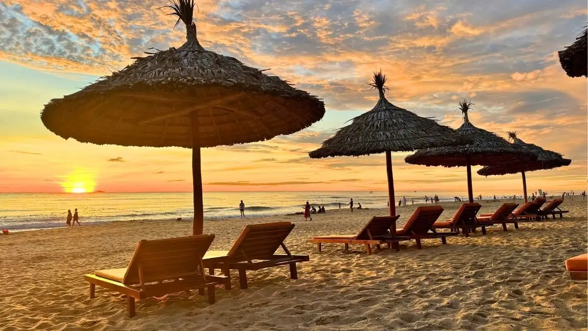 Sunrise at Binh Minh Beach and relaxing under the coconut trees at Bliss Hoi An