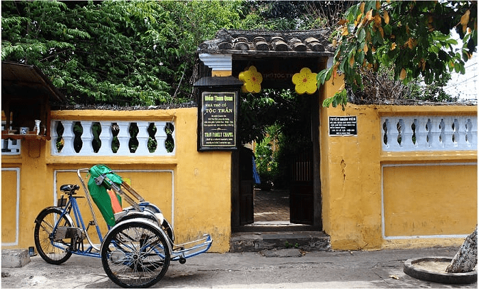 Tran Family Chapel is located in the center of Hoi An ancient town.