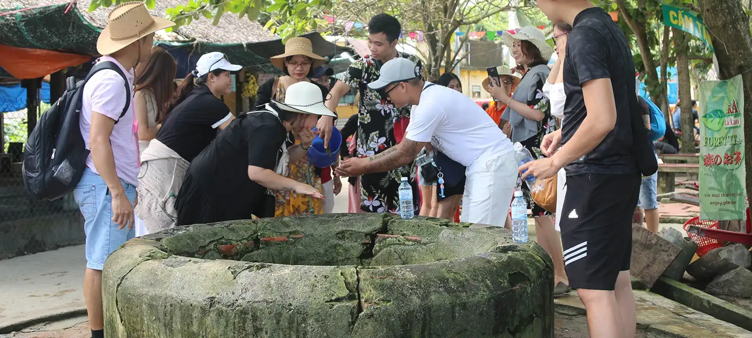 Cham Well is one of the destinations not to be missed when traveling to Cu Lao Cham