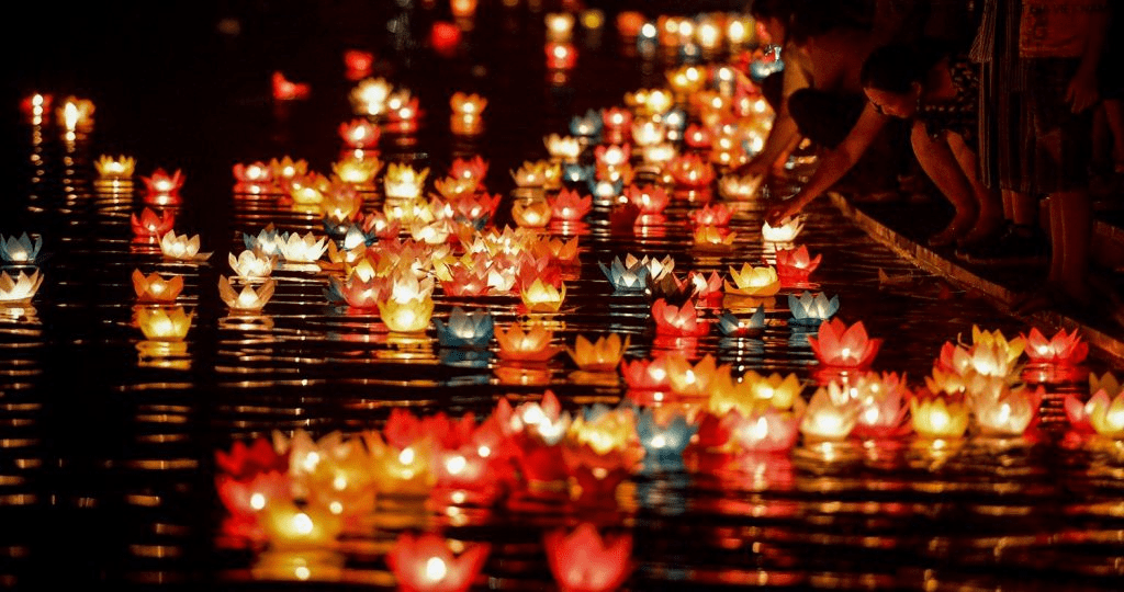 Floating lanterns