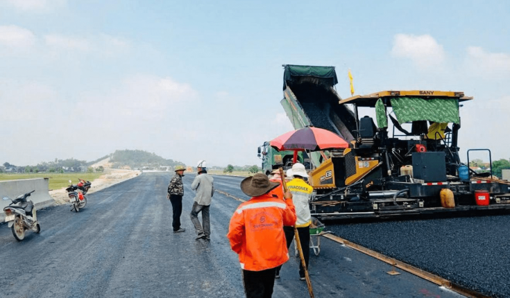 North-South Expressway (Bai Vot - Ham Nghi Section) speeds up progress, convenient for tourists to come to Hoi An