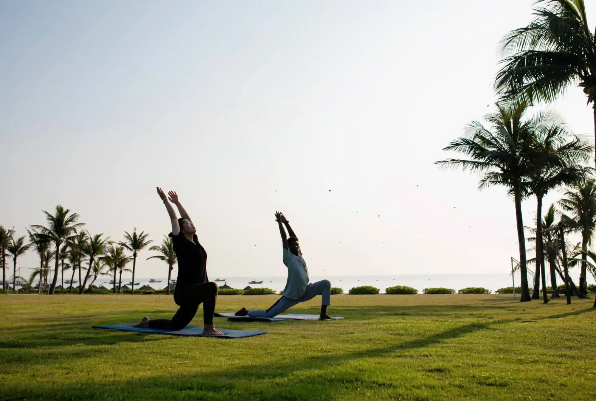 Practice yoga at Bliss Hoi An 