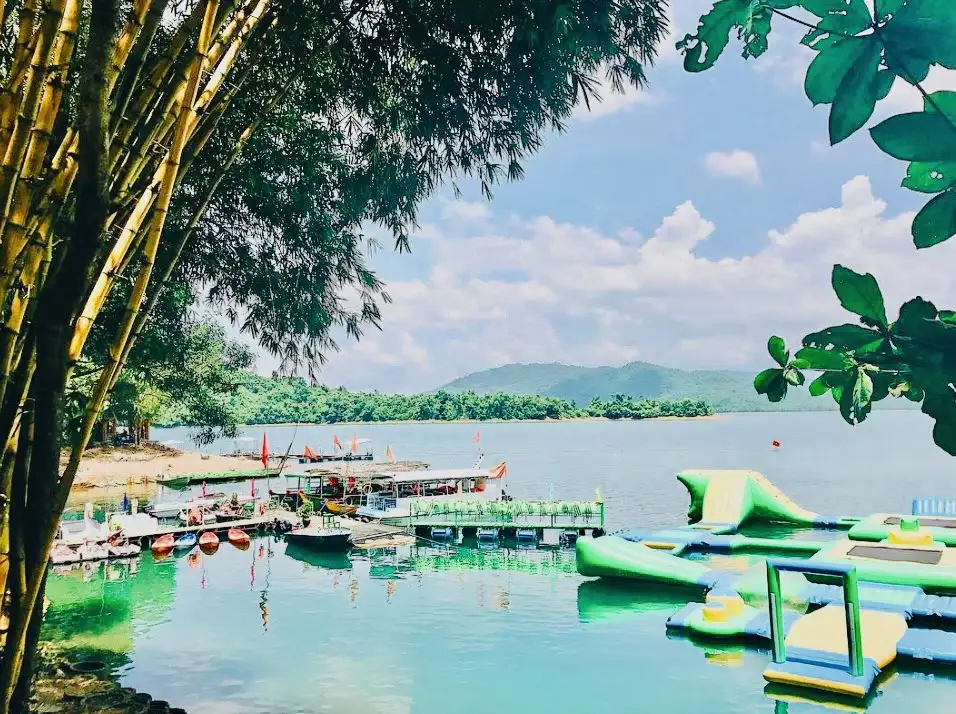 Phu Ninh lake - a perfect place to immerse yourself in nature, enjoy breathtaking views, and unwind