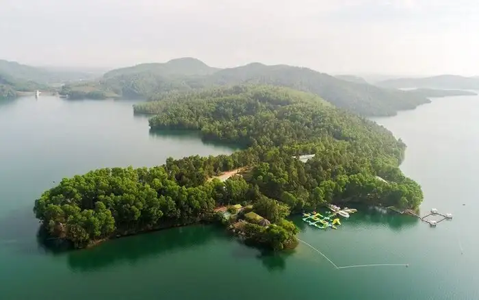 Phu Ninh Lake, where nature blends with tranquility