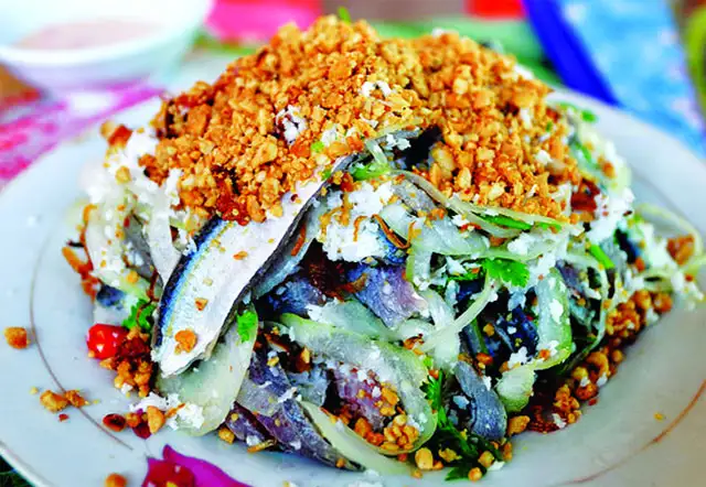 Phu Ninh's fish salad 