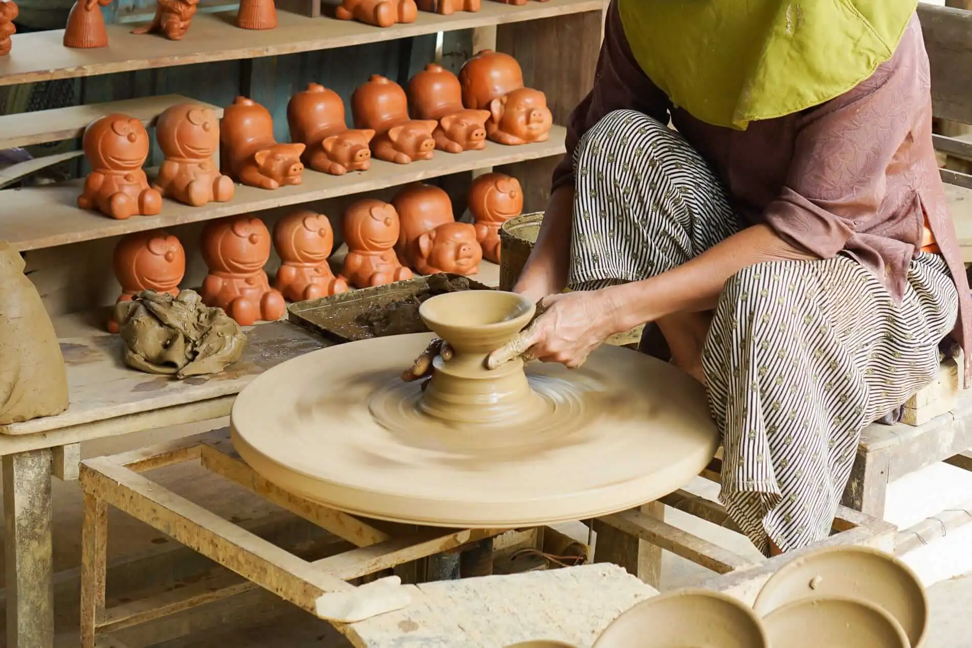 Visit Thanh Ha Pottery Village