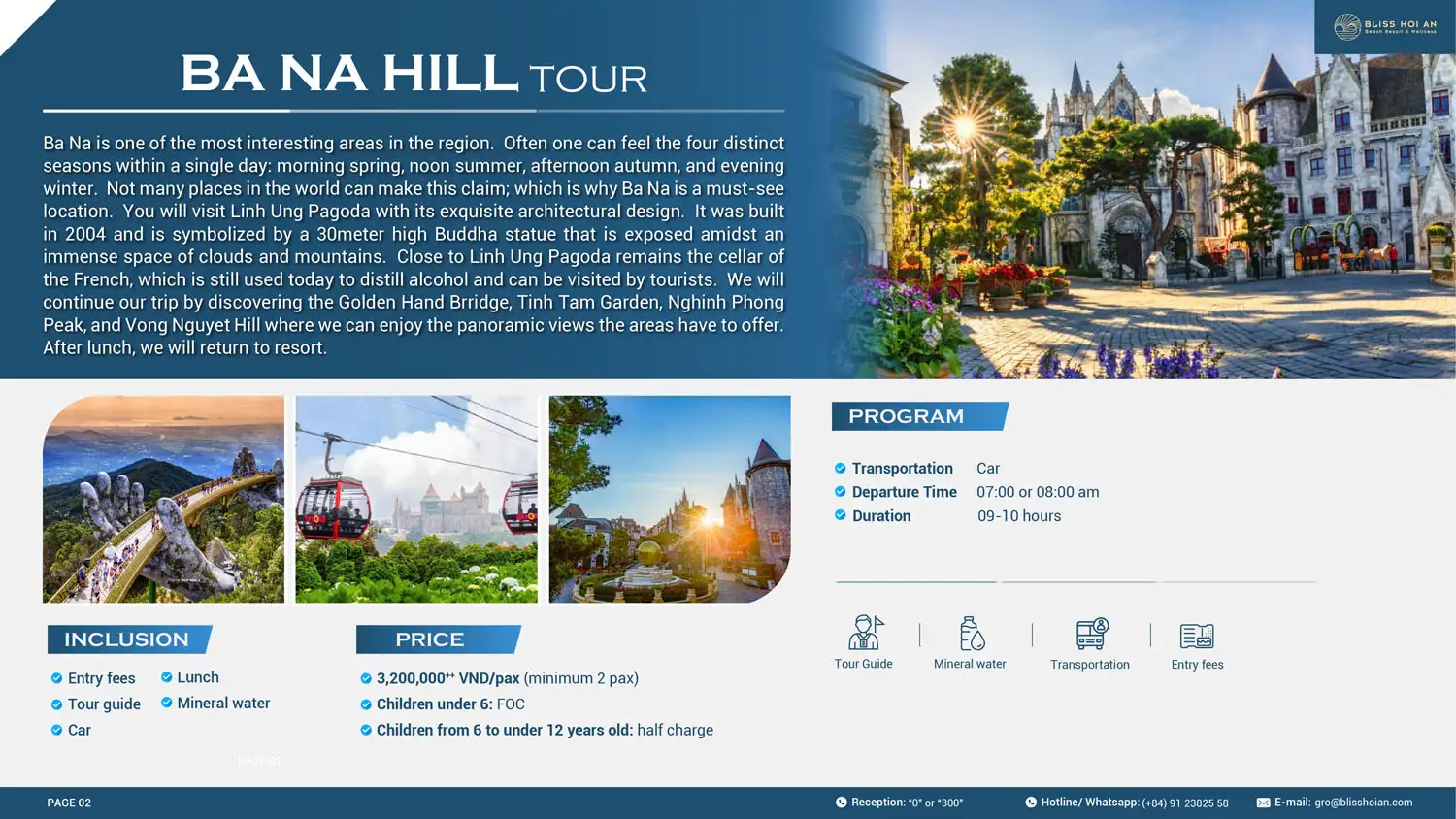 BA NA HILL TOUR