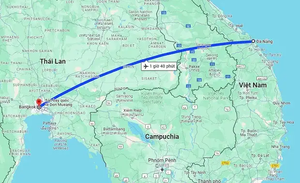 Going from Bangkok to Hoi An an flight