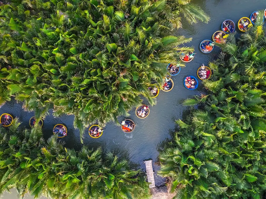 Cam Thanh coconut village photos