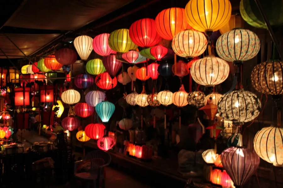 Hoi An at night shines brilliantly with its enchanting lanterns lighting up every corner