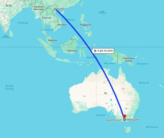 Travel from Melbourne to Hoi An