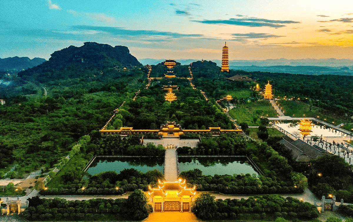 Bai Dinh Pagoda is one of the largest and most famous pagoda complexes in Vietnam (source: Crystal Bay)