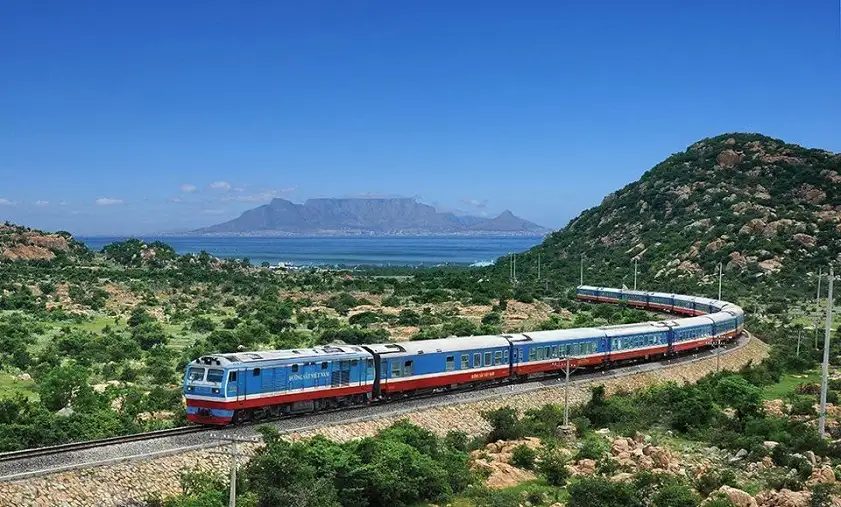 Train (via Nha Trang or Da Nang)