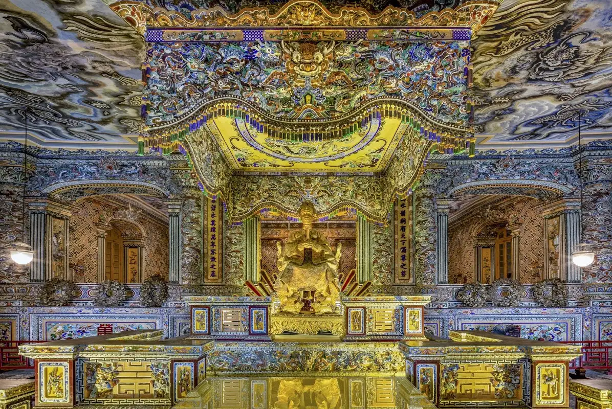 Khai Dinh tomb (source: Central Vietnam guide)