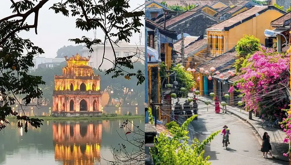 There are many daily flights from Hanoi to Hoi An