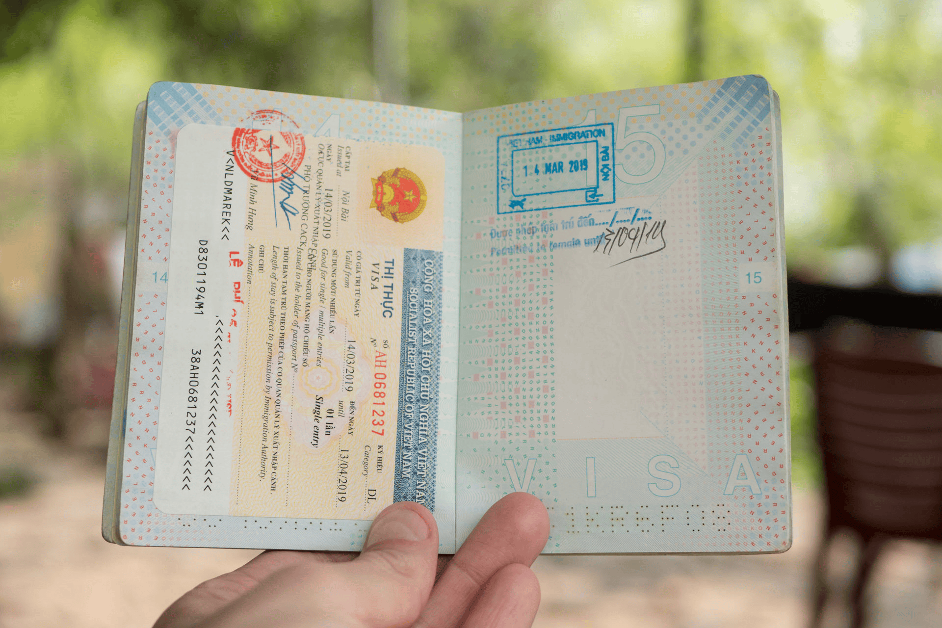 Vietnam’s certification of visa exemption (source: Vietnam Embassy)