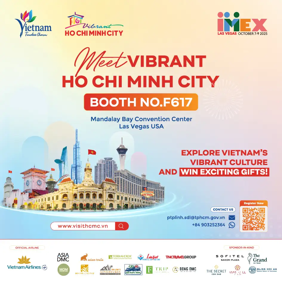 Meet Vibrant Ho Chi Minh city at IMEX America 2025