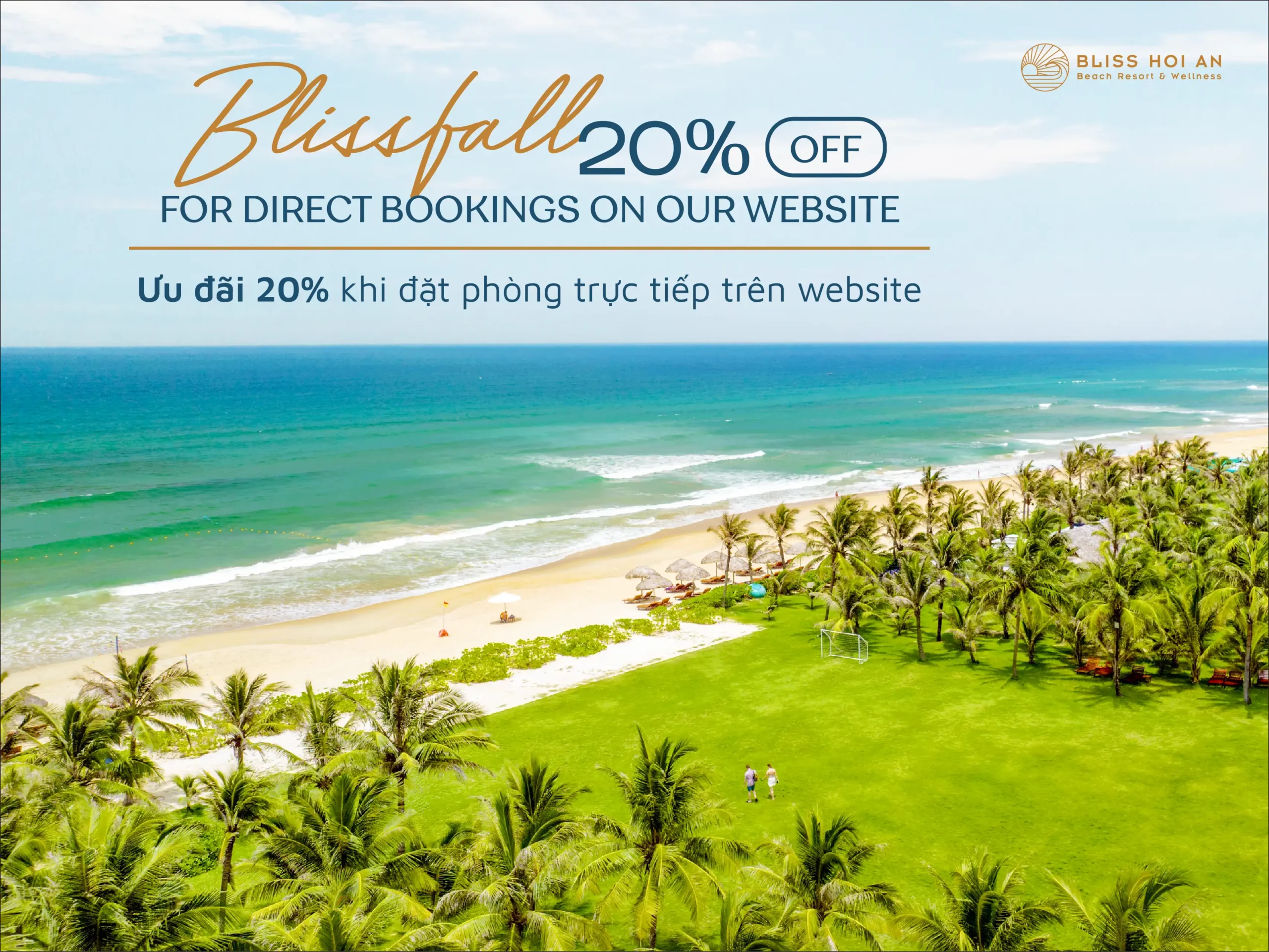 BLISSFALL – ƯU ĐÃI 20% – Thời gian lưu trú: Từ nay đến 31/12/2025