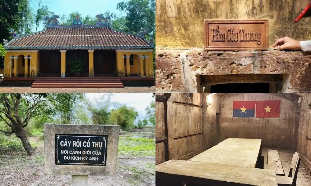 The Ky Anh Tunnels network is attached to the historical war against the US 