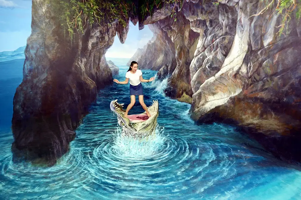 Imagine Zone 3D museum art in paradise Da Nang photos (Source: Art in Paradise Da Nang)