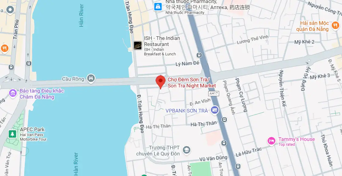 Son Tra night market location