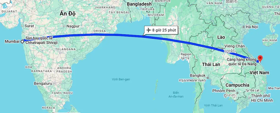 From Mumbai to Hoi An