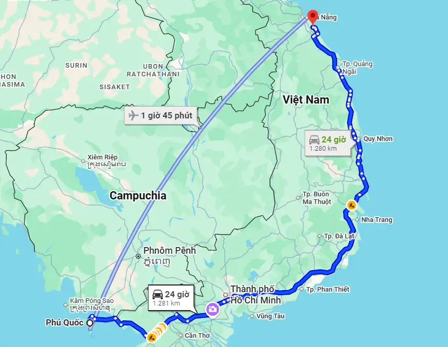 Phu Quoc to Hoi An - Travel guide, ticket prices & practical tips