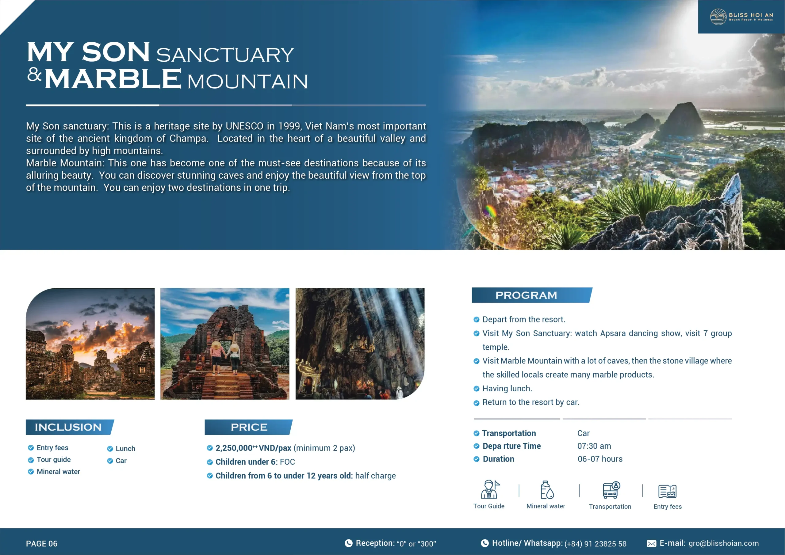 My Son – Marble Mountains tour