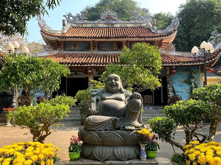 Maitreya Statue in the Courtyard