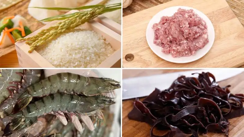 What are White Rose Dumplings made of?