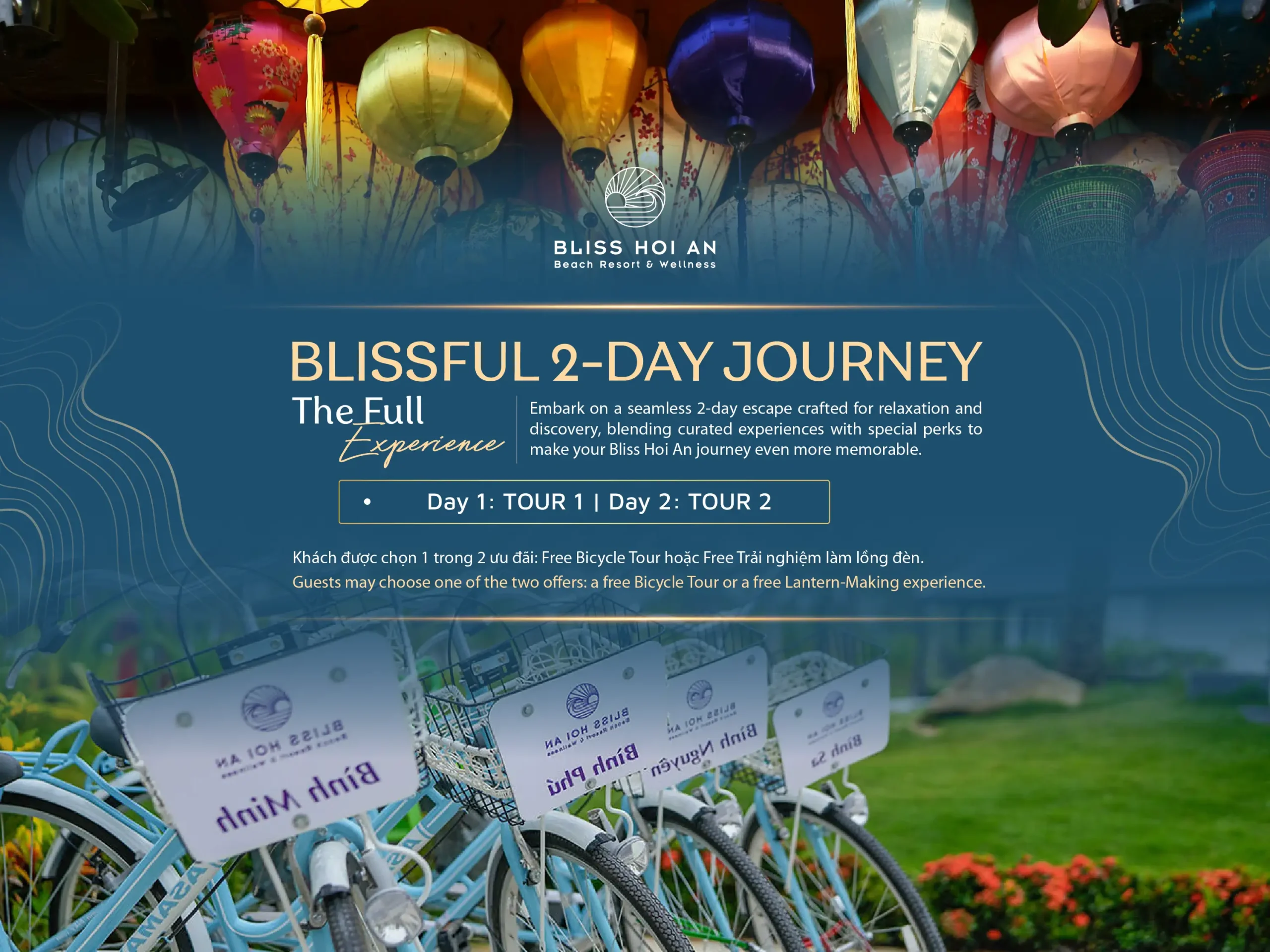 BLISSFUL 2-DAY JOURNEY: THE FULL EXPERIENCE