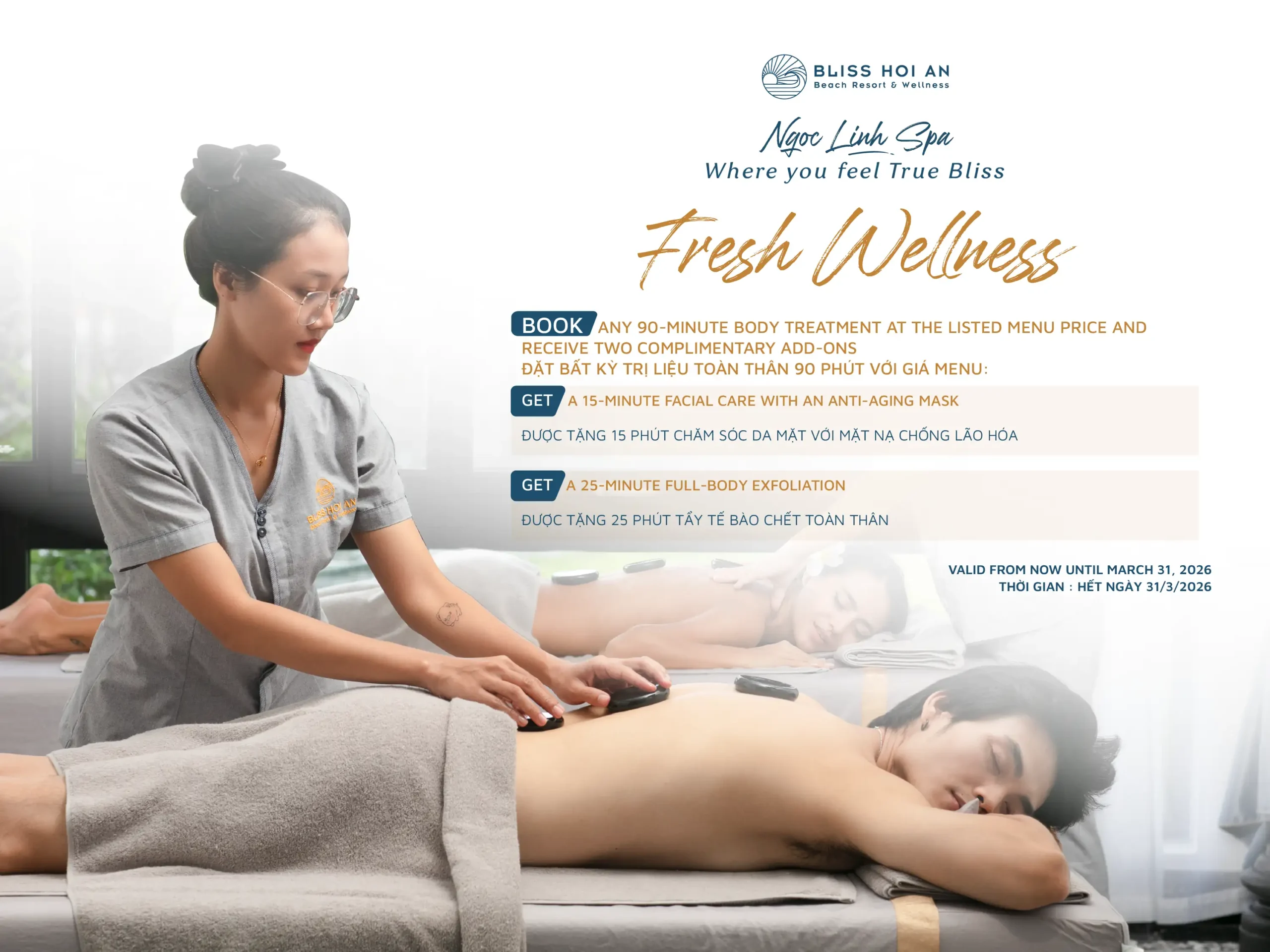 FRESH WELLNESS AT NGOC LINH SPA