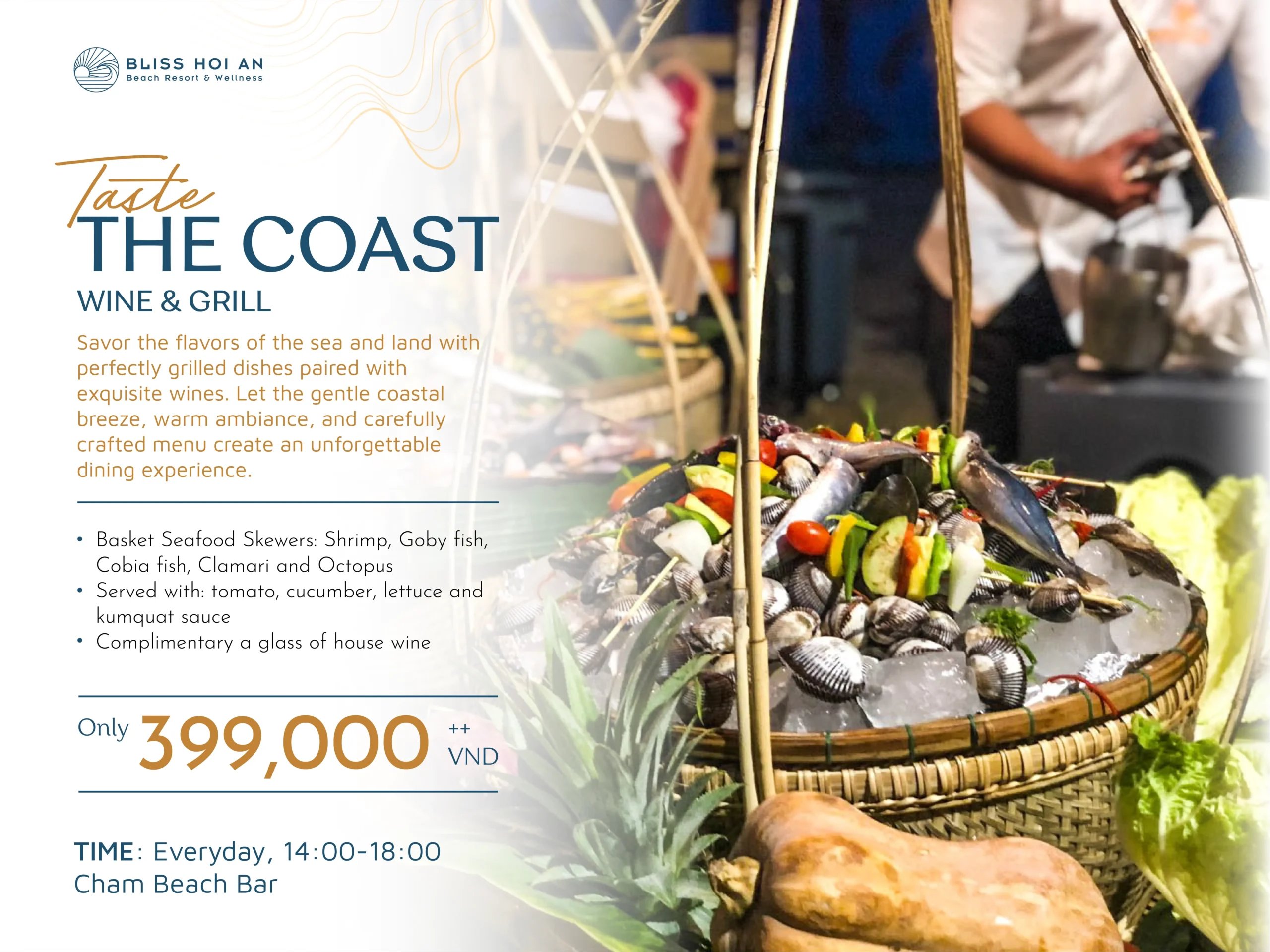 TASTE THE COAST: WINE & GRILL