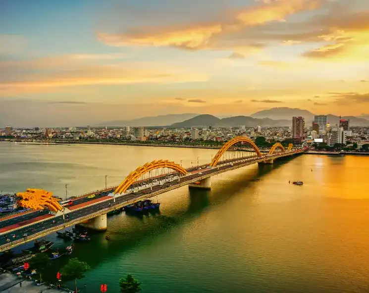 The best place to See Dragon Bridge Da Nang