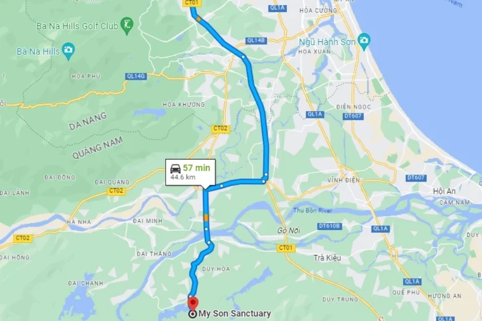 Danang to My Son Sanctuary: Best transport, travel time & Tips