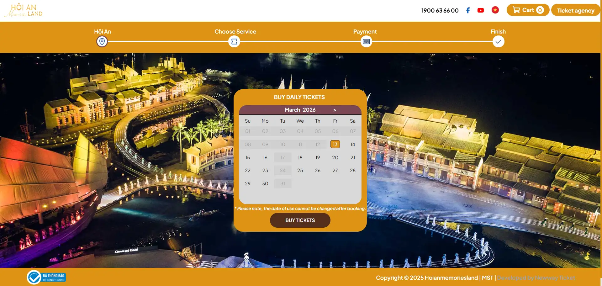 Booking online through the official website offers a bit more convenience if you prefer to secure your tickets in advance