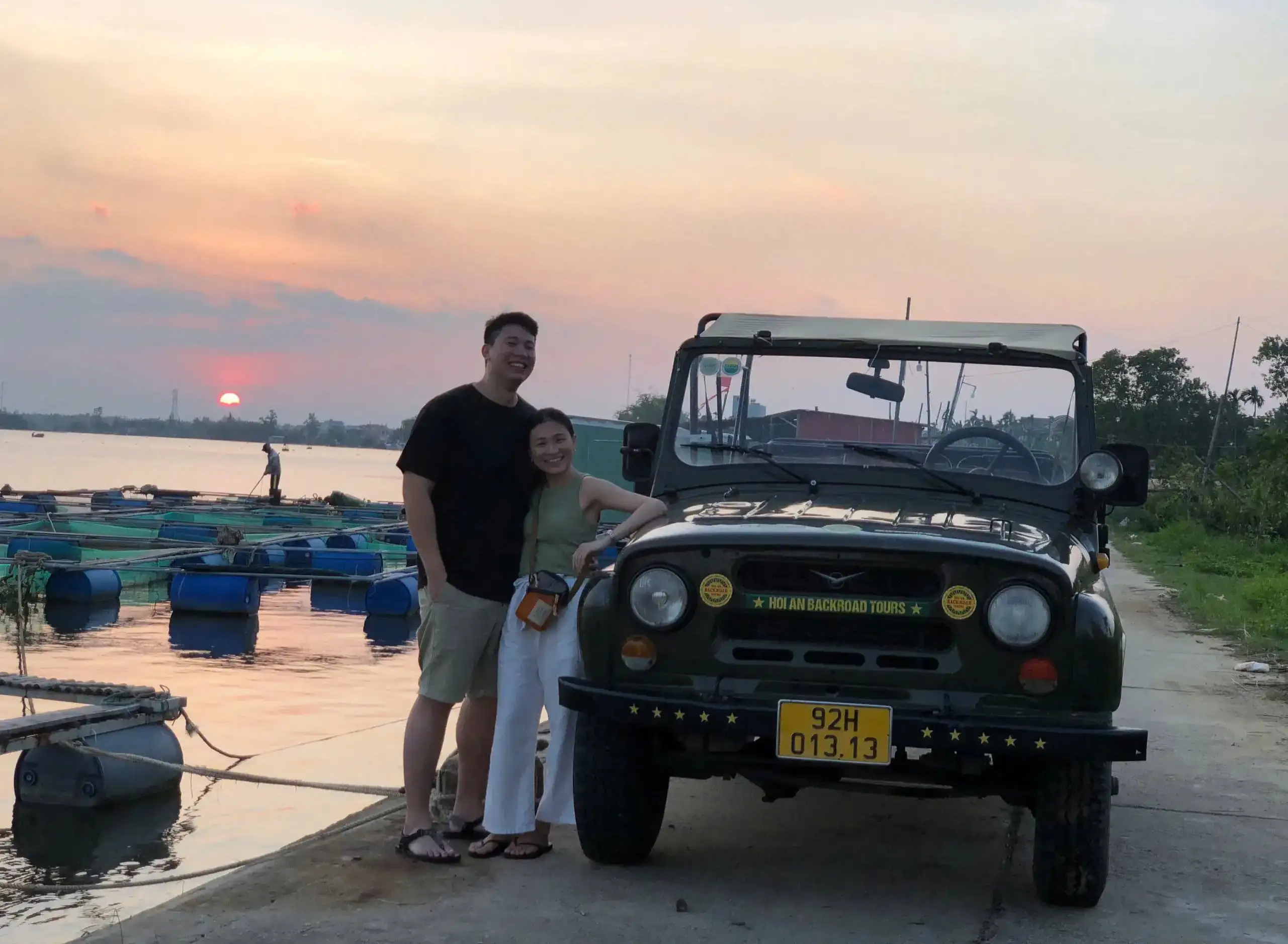 Hoi An Sunset & Beach Jeep tour