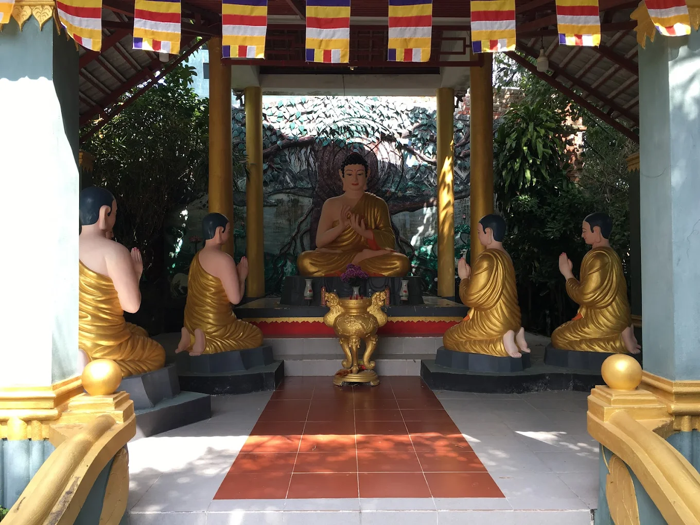 Sacred Spaces and Buddha Statues