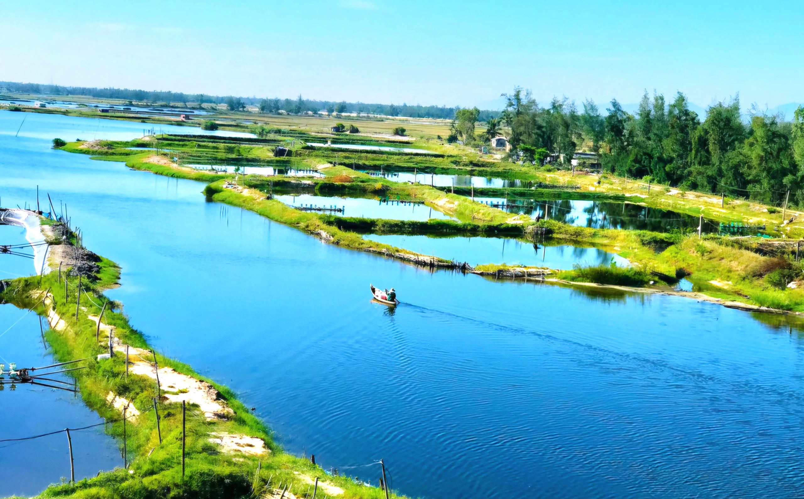 Where is Truong Giang river located?