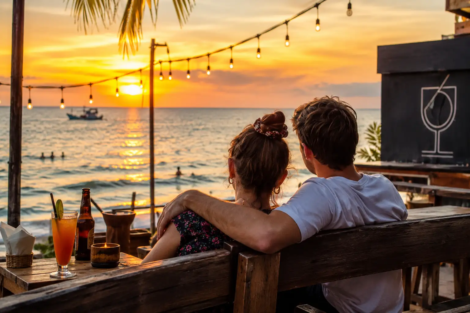 The romantics of Beach Bar Hoi An (Source: Collect)