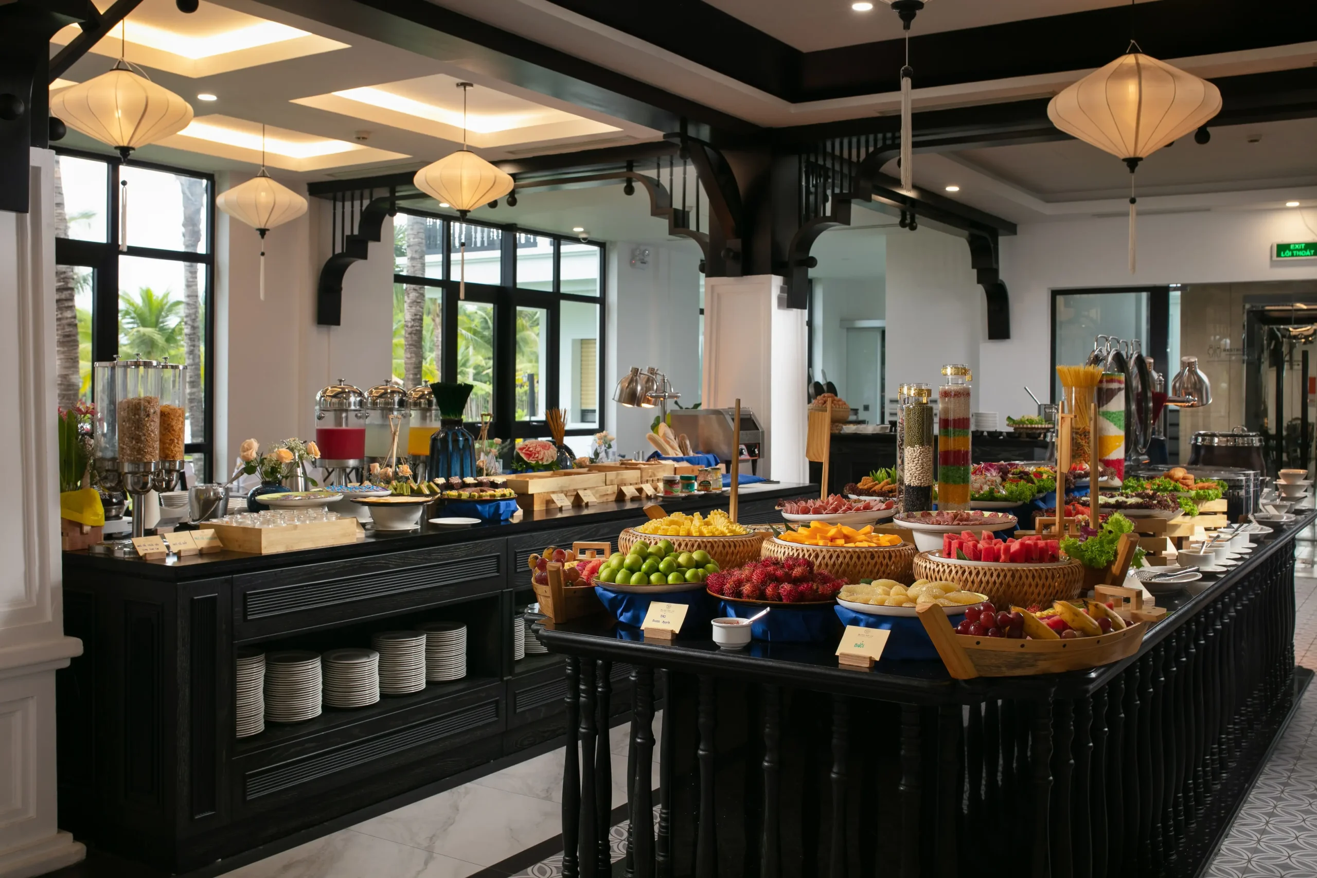 A corner of Binh Minh Restaurant