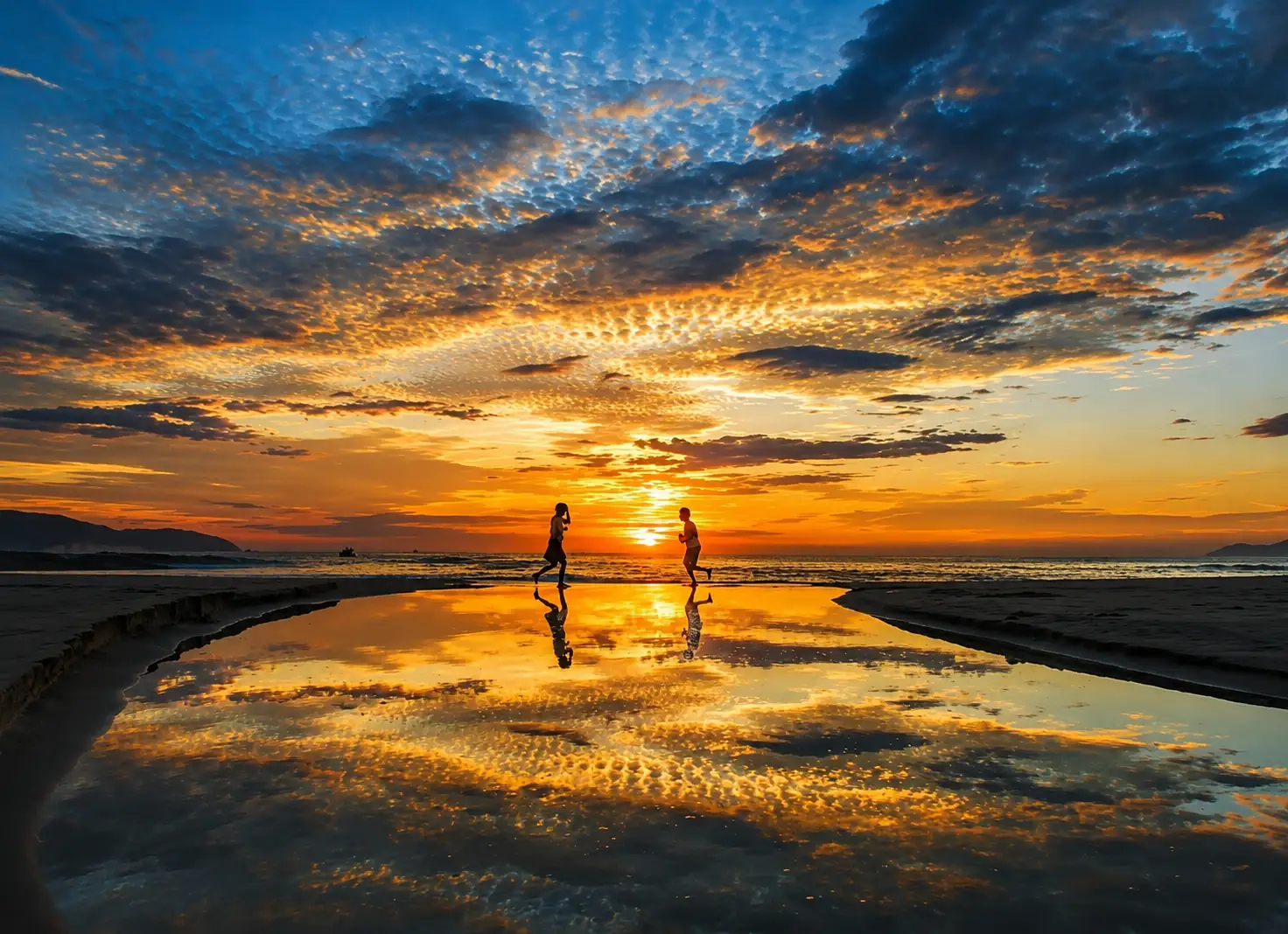 Binh Minh Beach adds a local fishing-village rhythm before or after a quiet lake escape. 