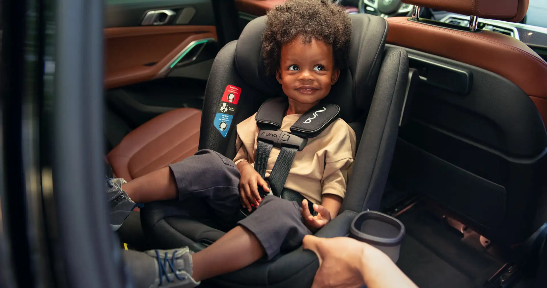 Try the safety seat for children (Source: Collect)