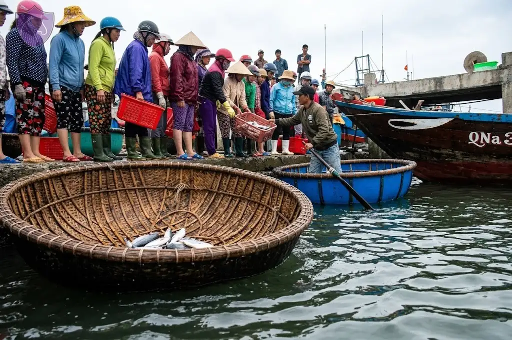 Basket Boat in Hoi An 