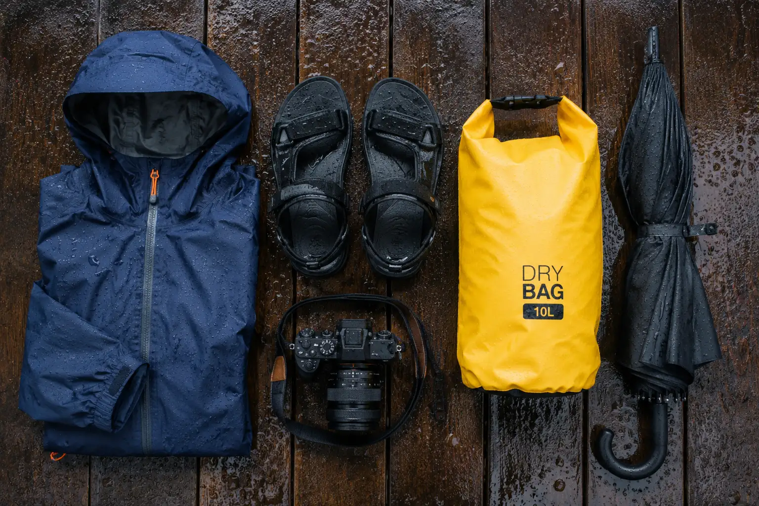 Packing checklist in rainy season (Source: Collect)