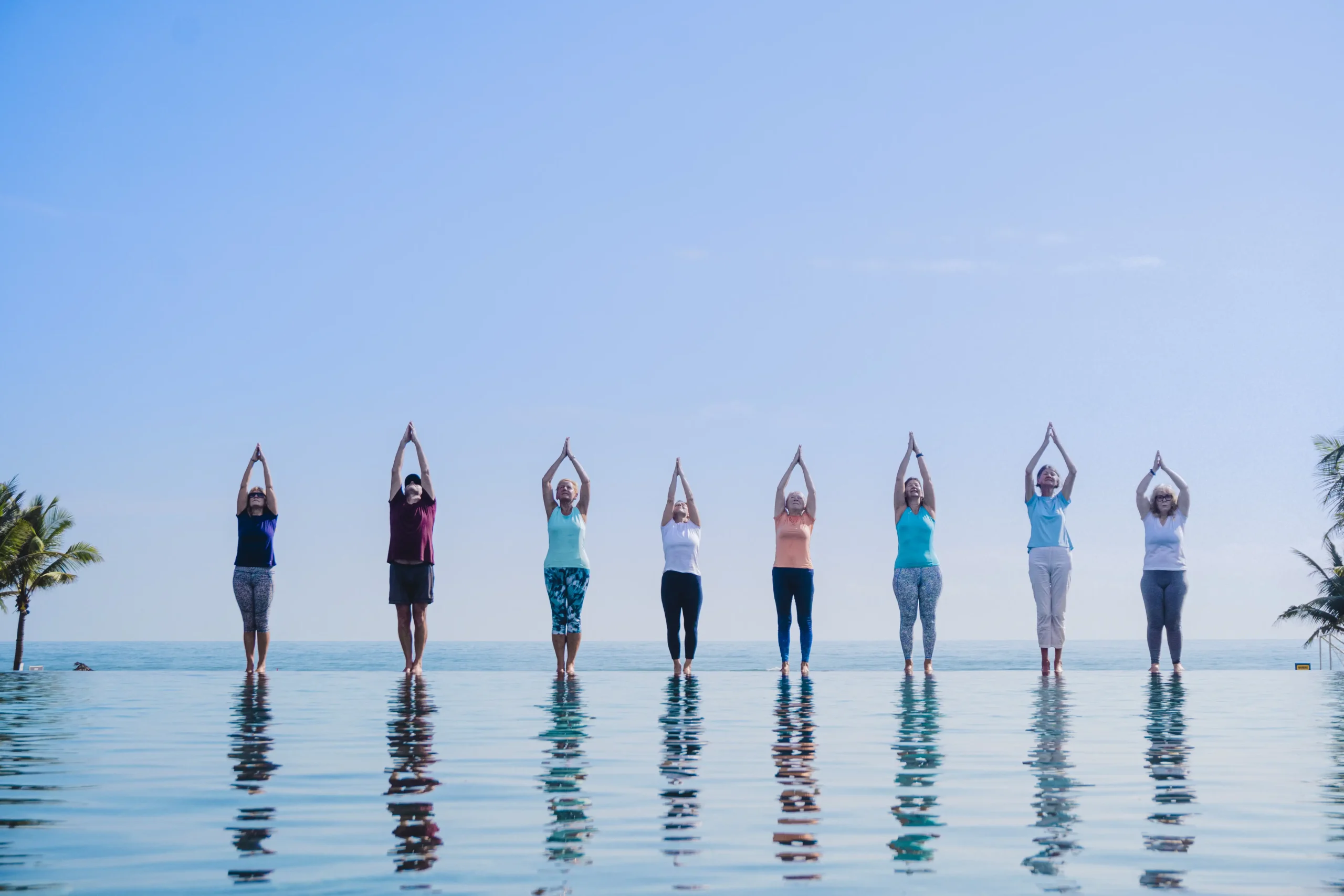 Yoga experience near the beach (Source: Collect)
